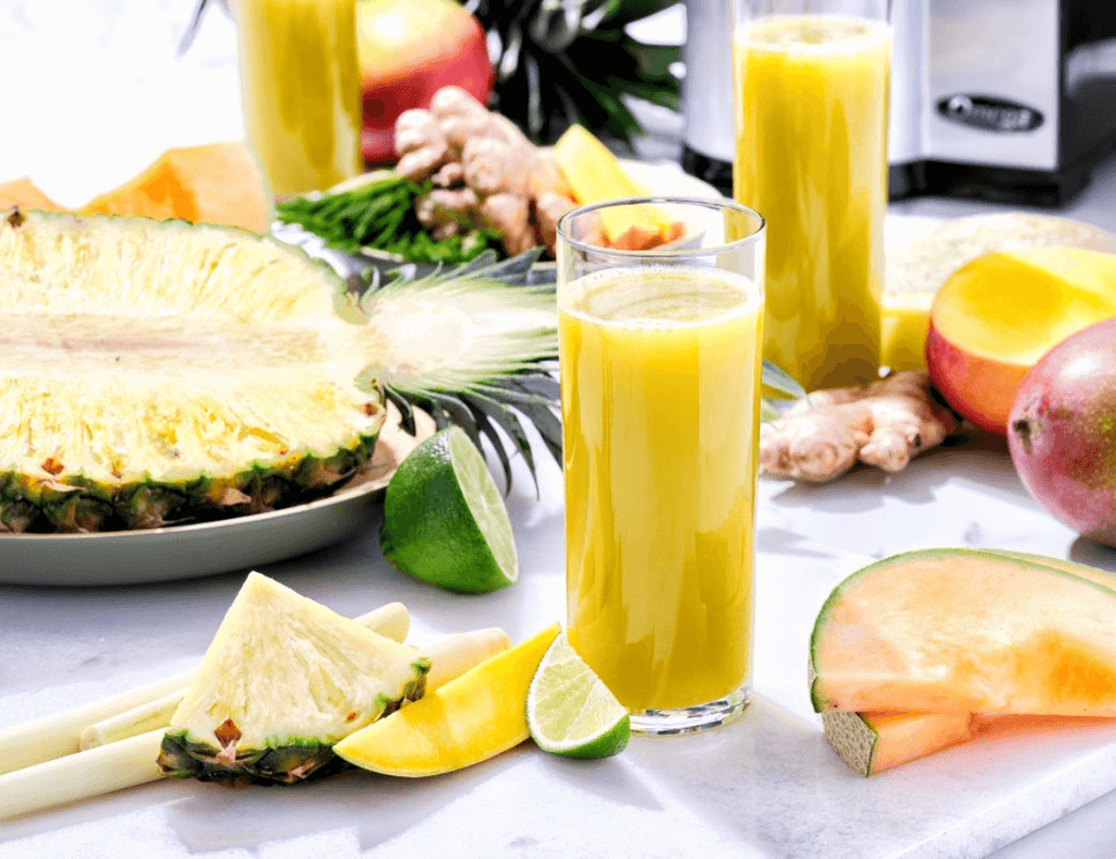 Pineapple mango outlet juice