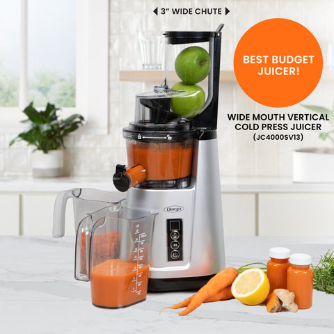 Omega Wide Mouth Vertical Cold Press Juicer