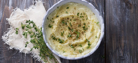 Blender Smoked Cauliflower Mash