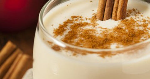 Cinnamon Eggnog Smoothie