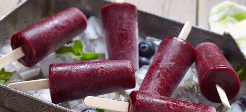 Blueberry Popsicles