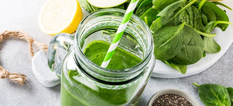 Going Bananas for Spinach Smoothie