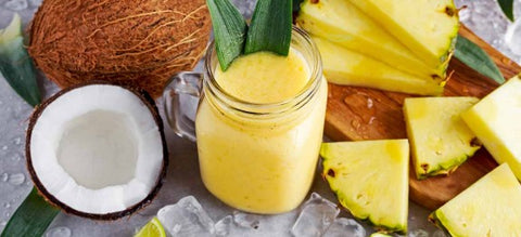 Pineapple Coconut Margarita Smoothie