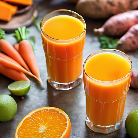 Vitamin A and C Boost Juice