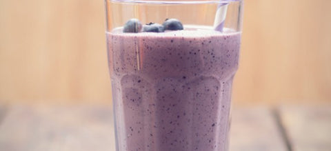 Lavender, Vanilla, & Blueberry Smoothie