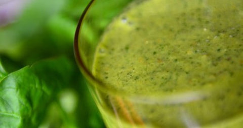 Lychee Bok Choy Kiwi Smoothie