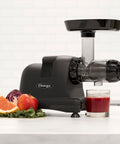 Omega Ultimate Low-Speed Juicer and Nutrition System, in Matte Black