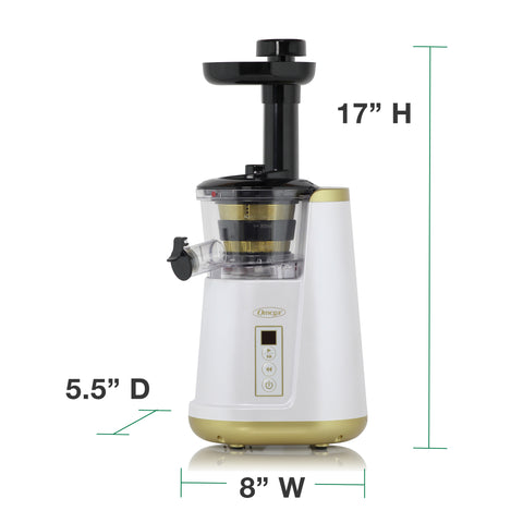 Omega Vertical Cold Press Compact Masticating Juicer (JC3000)