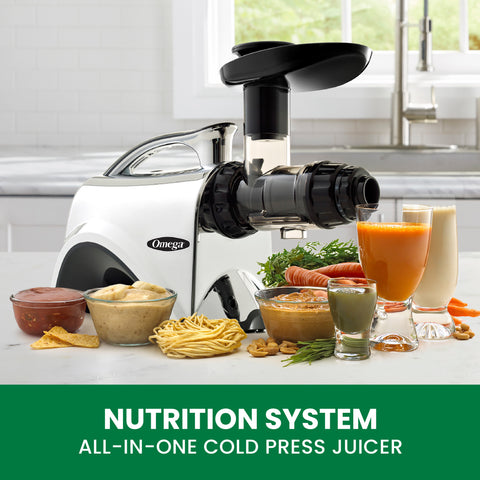 Omega Premium Nutrition System Cold Press Juicer