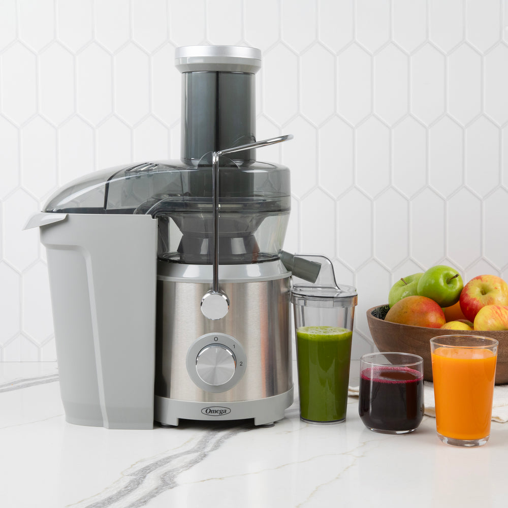 Omega High Speed Juicer with Extra Large Chute