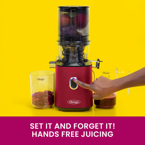 Omega Time Saving Cold Press Batch Juicer (OMJCSMVB)