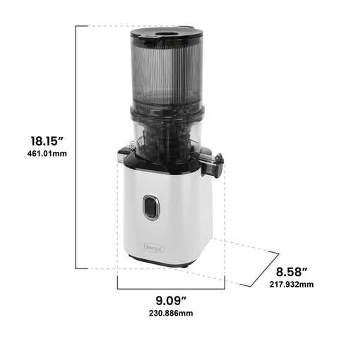 Omega Time Saving Cold Press Batch Juicer (OMJCSMVB)
