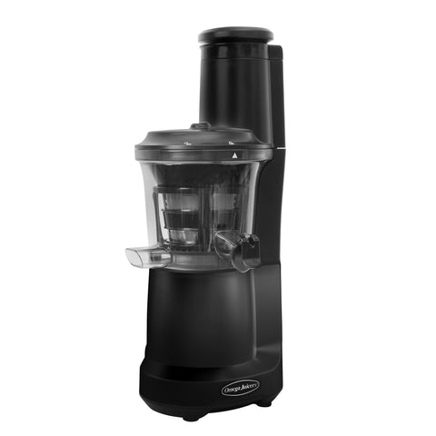 Omega Vertical Wide Mouth Cold Press Juicer (OMJCSMVSFBK13G)
