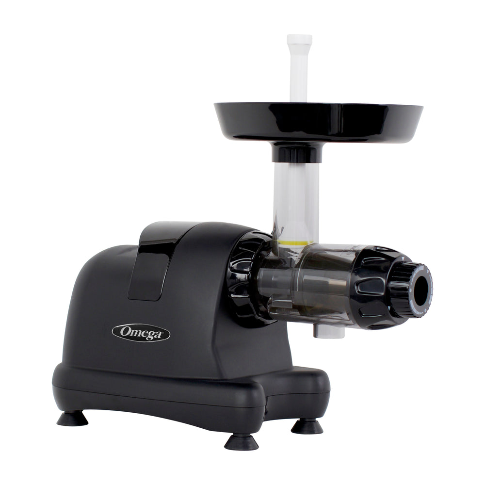 Omega Ultimate Low-Speed Juicer and Nutrition System, in Matte Black