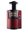 Omega Cold Press Masticating Vertical Low-Speed Juicer, in Red