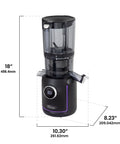 Omega Ultimate Performance Batch Juicer, in Black