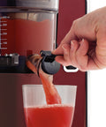 Omega Cold Press Masticating Vertical Low-Speed Juicer, in Red