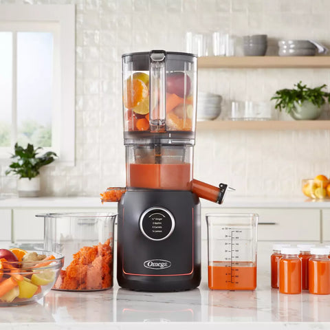 Omega Ultimate Performance Batch Juicer with Intellidial Technology