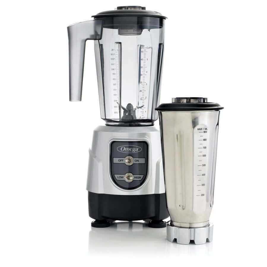 Automatic Commercial Food Blender With Adjustable Time 3 hp 118 oz.