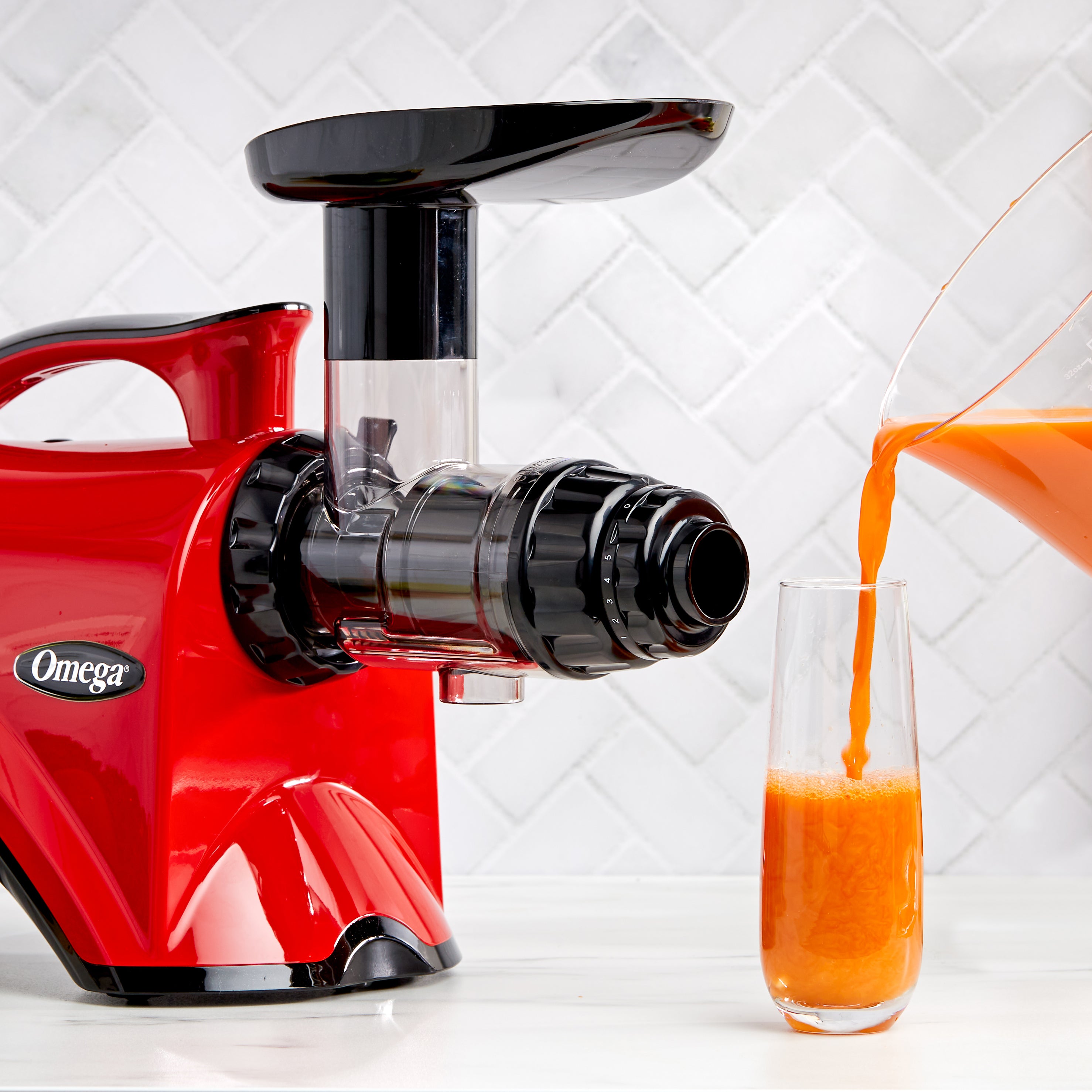 Omega ジューサー NC900C オメガジューサー Omega Cold Press Premium Masticating Juicer with Nutrition