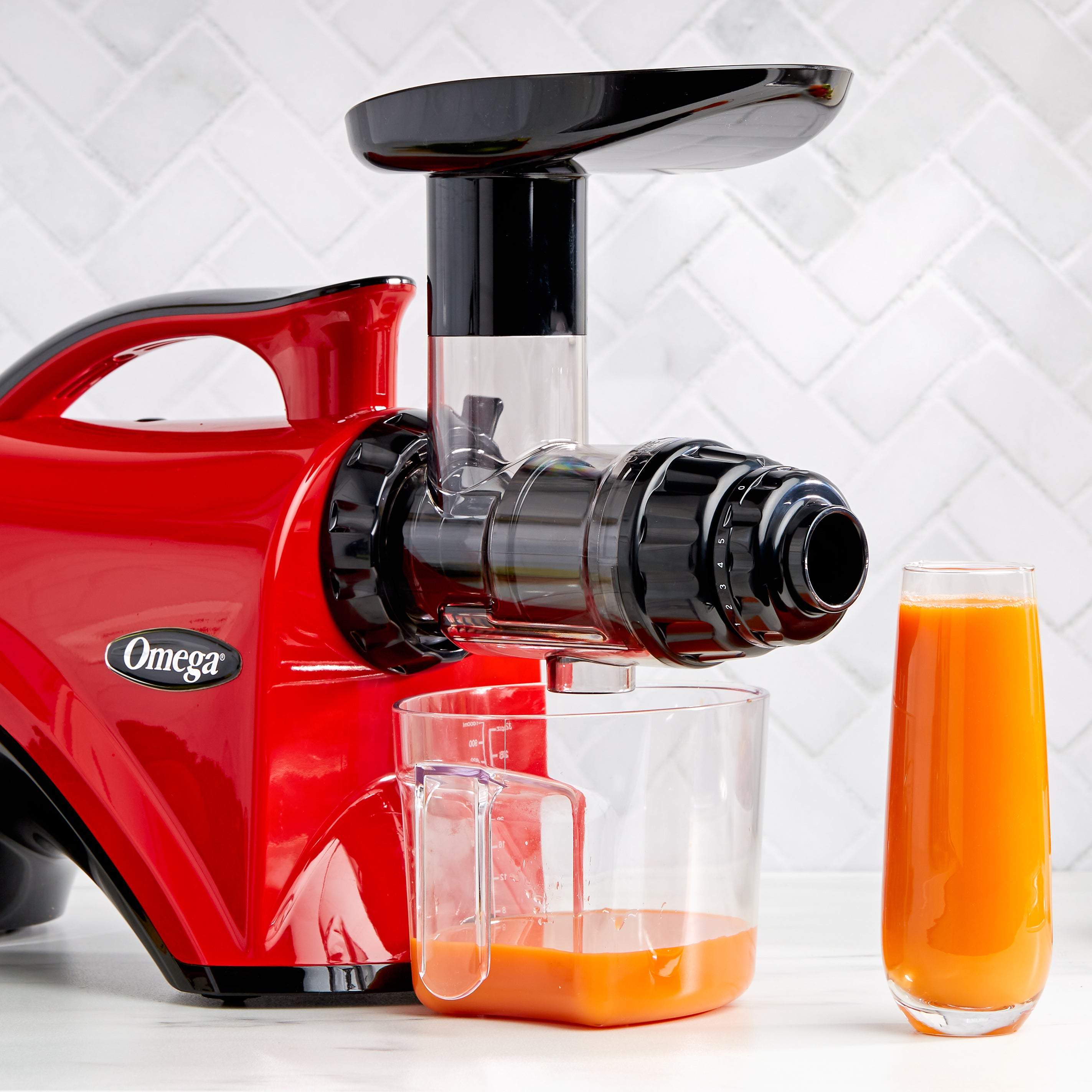 Omega Cold Press Premium Masticating Juicer with Nutrition System