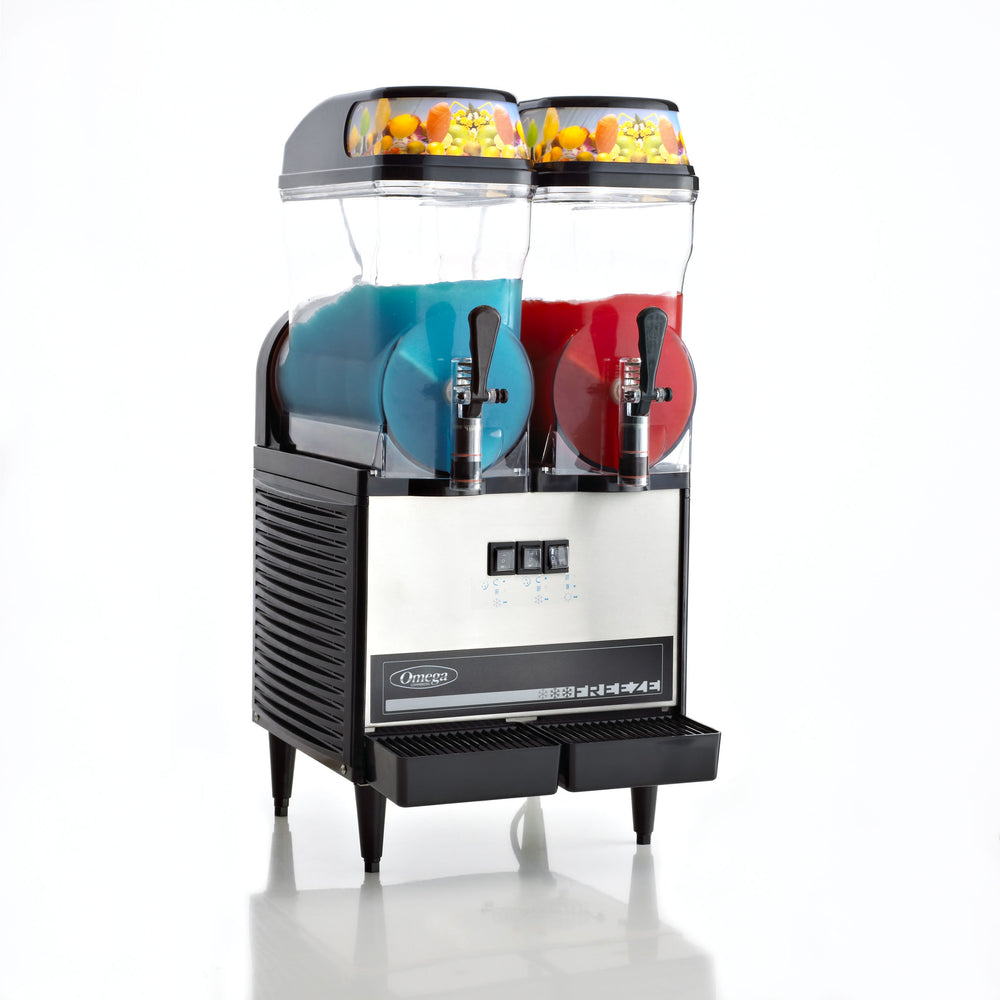 OFS20 Double 3-Gallon Bowl Granita Machine-Drink Dispensers-Omega Juicers